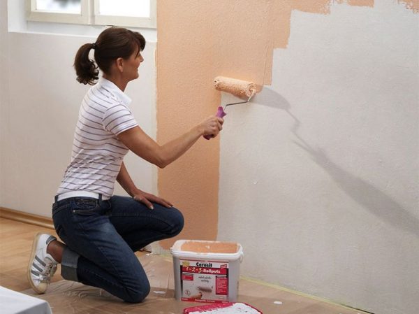 Akrylová farba na maľovanie stien